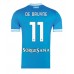SSC Napoli Kevin De Bruyne #11 Hjemmedrakt 2025-26 Korte ermer